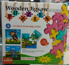 Dr mady Wooden Jigsaw Puzzles Multicolor Wild Animals For Kids