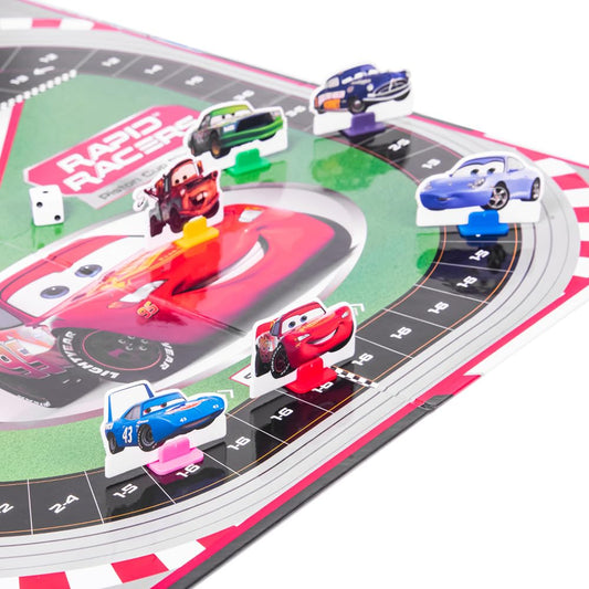 Rapid Racers Piston Cup Showdown Board Games For Kids Age 6 Year And Up