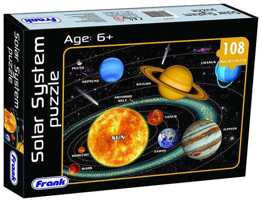 Frank Solar System Space Puzzle ,108 Pc, For Groth Kids Memory,Mental For Age 6 Years And Above