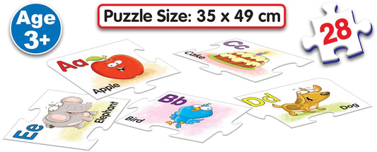 Frank Alphabet and Number Floor Puzzle for Kids With Number,Alphabet And Images.