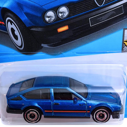 Hot Wheels Alfa Romeo GTV6 3.0- HTF13 Blue Car For Kid's(Styles May Vary)