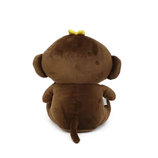 Lazy Baby Soft Monkey (Brown and White) Soft Toys Pack Of 1 For All Ages