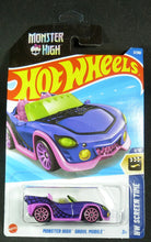 Hot Wheels Monster High Ghoul Mobile Hw Screen Time purple Car(Styles May Vary)