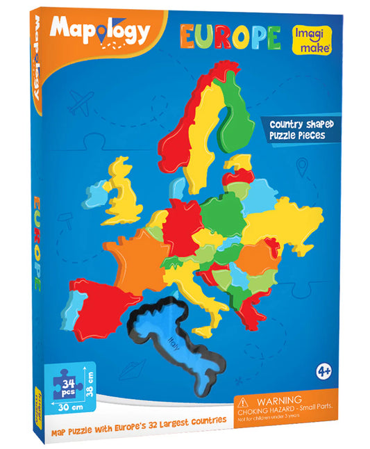 Imagimake Mapology : Europe Map Puzzle