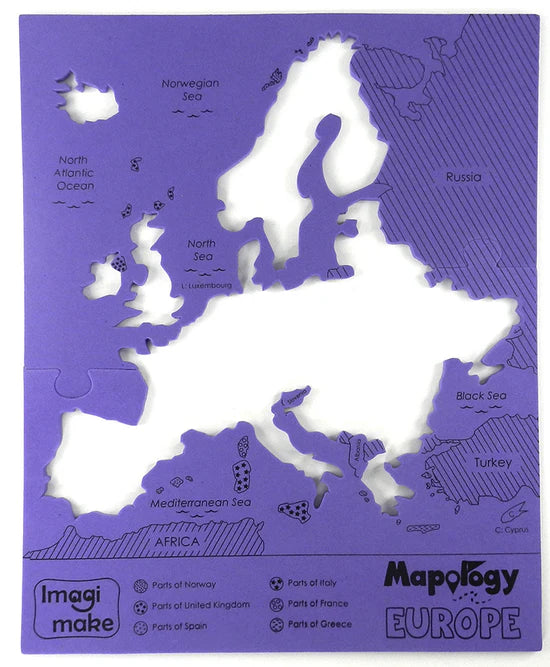 Imagimake Mapology : Europe Map Puzzle