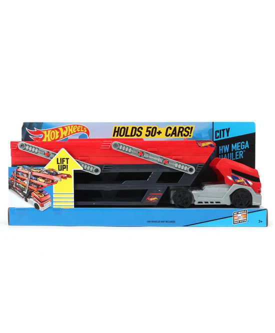 Hot wheels City Mega Hauler Truck - Red & Black