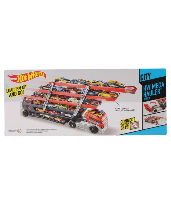 Hot wheels City Mega Hauler Truck - Red & Black