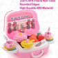 Plastic Luxury Kitchen Set Cooking Toy with Briefcase and Accessories