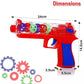 Transparent Gear Gun Toy For Kids