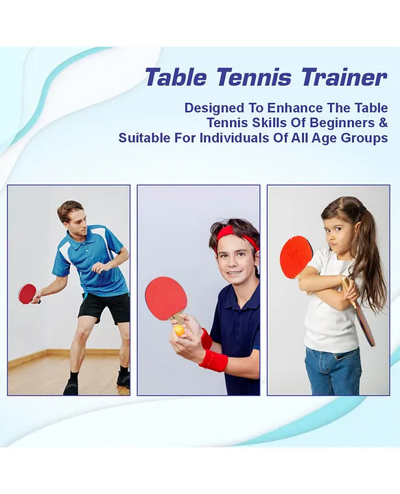 Wiff Waff Table Tennis Trainer for Indoor Outdoor Use