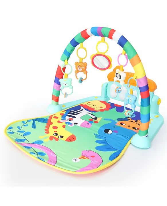 Baby Piano Play Mat, Piano Fitness Rack Musical Activity Center