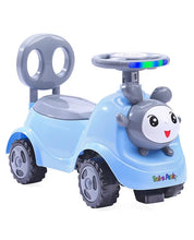 Baby Panda Deluxe Ride-On with LED Lights, Music, and Under-Seat Storage
