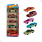 Hot Wheels Hw Flames Cars Pack Of 5 For Kid's(Multicolor)