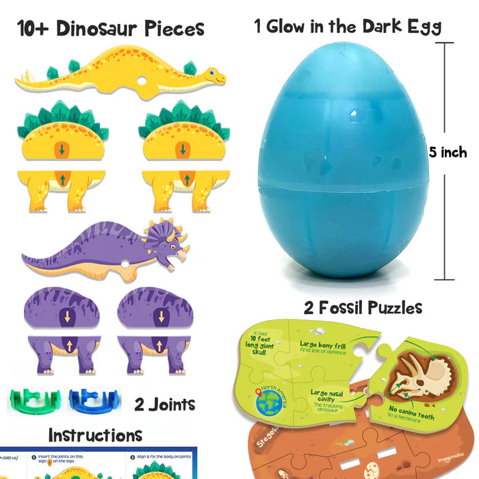 Imagimake Mapology GID Dinos and Eggs