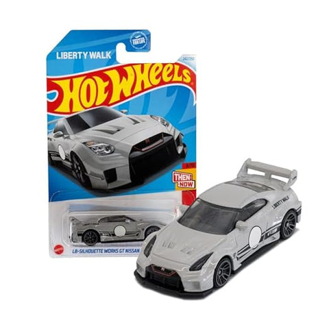 Hot Wheels Lb Silhouette Works Gt Nissan 35GT-RR Ver.2 Grey Car For Kid's