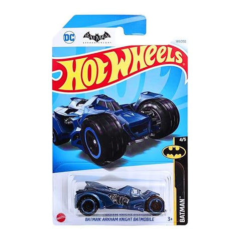Hot Wheels Batman: Arkham Knight Batmobile Blue Die-Cast Car For Kid's