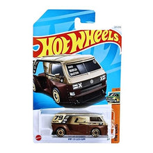 Hot Wheels VW T3 Custom Brown & Golden Metal Body Van For Kid's(Styles May Vary)