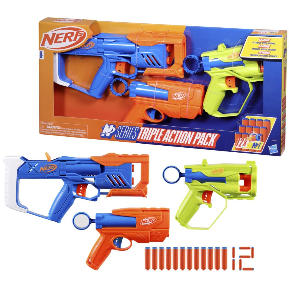 Nerf N Series Triple Action Pack