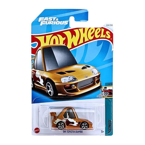 Hot Wheels '94 Toyota Supra Die Cast Metal Car For Kid's