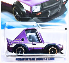 Hot Wheels Nissan Skyline 2000Gt-R Lbwk Purple Car For Kid's