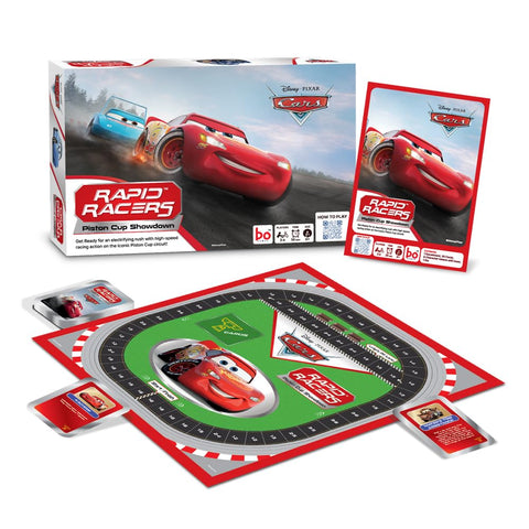 Rapid Racers  Piston Cup Showdown Board Games For Kids Age 6 Year And Up
