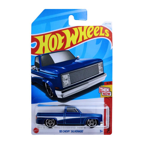 Hot Wheels 83 Chevy Silverado Car for Ages 3 and Up by Small CLAP (Blue) Styles May vary