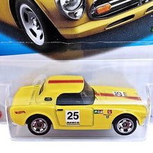Hot Wheels Honda S800 Racing(Hw Race Day) Yellow Metal Car For Kid's