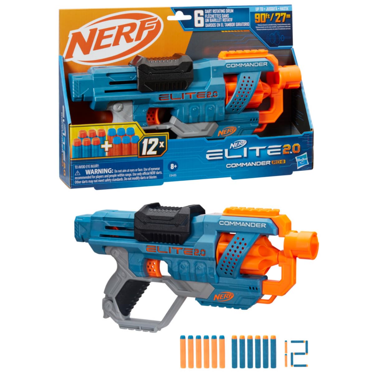 Nerf Elite 2.0 Commander Rd-6