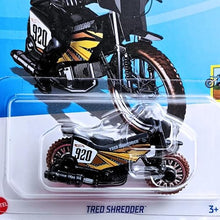 Hot Wheels Tred Shiredder Black Metal Motorcycle Toy For Kid's