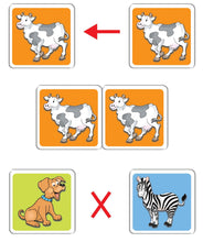 Frank Animal Pairs, 48 Pc, Early Learner Matching Pitcure A Memory Game Puzzel For 3 Years Above Kids