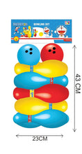 itoys Doraemon Bowling Set for Kids/Small Plastic Bowling Set