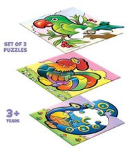 Frank In Water,With Wing And Dinosaurs Pack Of 3 Puzzles For Kids