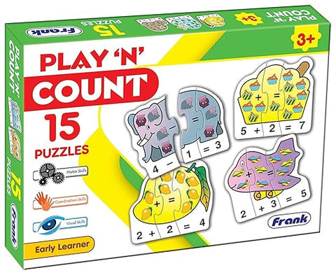 Frank Play ‘N' Educational Jigsaw Puzzle For Kids 3 Years Up