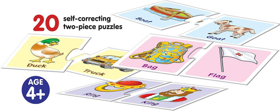 Frank Rhyming Word Puzzel For 4 Years Up Kids