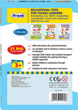 Frank Big Flash Card Puzzel For Kids.