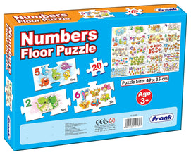 Frank Alphabet and Number Floor Puzzle for Kids With Number,Alphabet And Images.