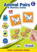 Frank Animal Pairs, 48 Pc, Early Learner Matching Pitcure A Memory Game Puzzel For 3 Years Above Kids