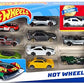 Hot Wheels 10 Cars Gift Pack, Assorted Metal Cars, Multicolor