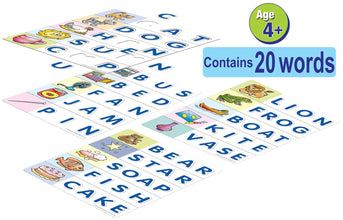 Frank Easy Spell Puzzel, 20 Pc, Educuational Game For 4 Years Above Kids