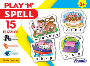 Frank Play ‘N' Educational Jigsaw Puzzle For Kids 3 Years Up