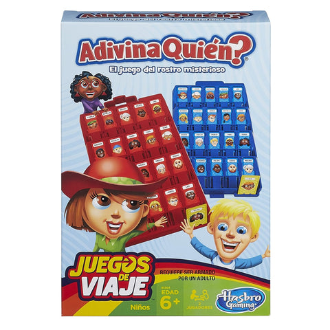 Guess Who Grab And Go Board Game for Kids