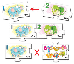 Frank Alphabet and Number Floor Puzzle for Kids With Number,Alphabet And Images.