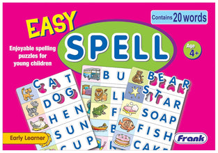 Frank Easy Spell Puzzel, 20 Pc, Educuational Game For 4 Years Above Kids