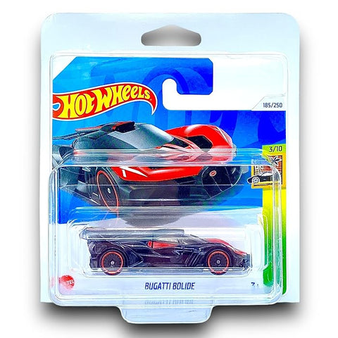 Hot Wheels - Bugatti Bolide Super Sports Car - Red/Black  For Kid's(Styles May Vary)