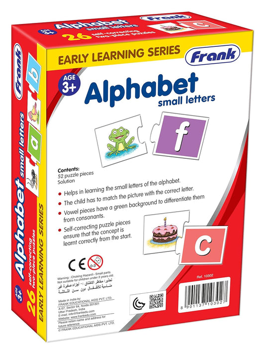 Frank Alphabet Small Letters – (52 Pieces)