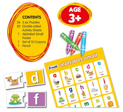 Frank Small Alphabet,26 Pc, Pre School Activity For Kids Age 3 Years And Above