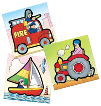 Frank Travel Time,Transport(First) And On Road Pack Of 3 Puzzle For Kids