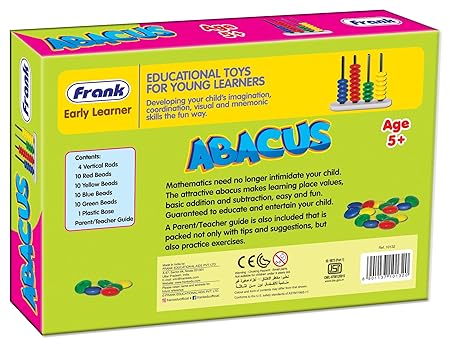 Frank Abacus Number Counting Tool for Kids 5 Years & Above