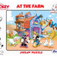 Frank Disney Mickey Mouse - at The Farm Jigsaw Puzzle (250 Pieces)