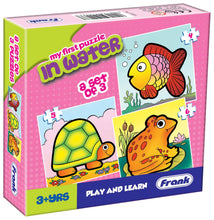 Frank In Water,With Wing And Dinosaurs Pack Of 3 Puzzles For Kids